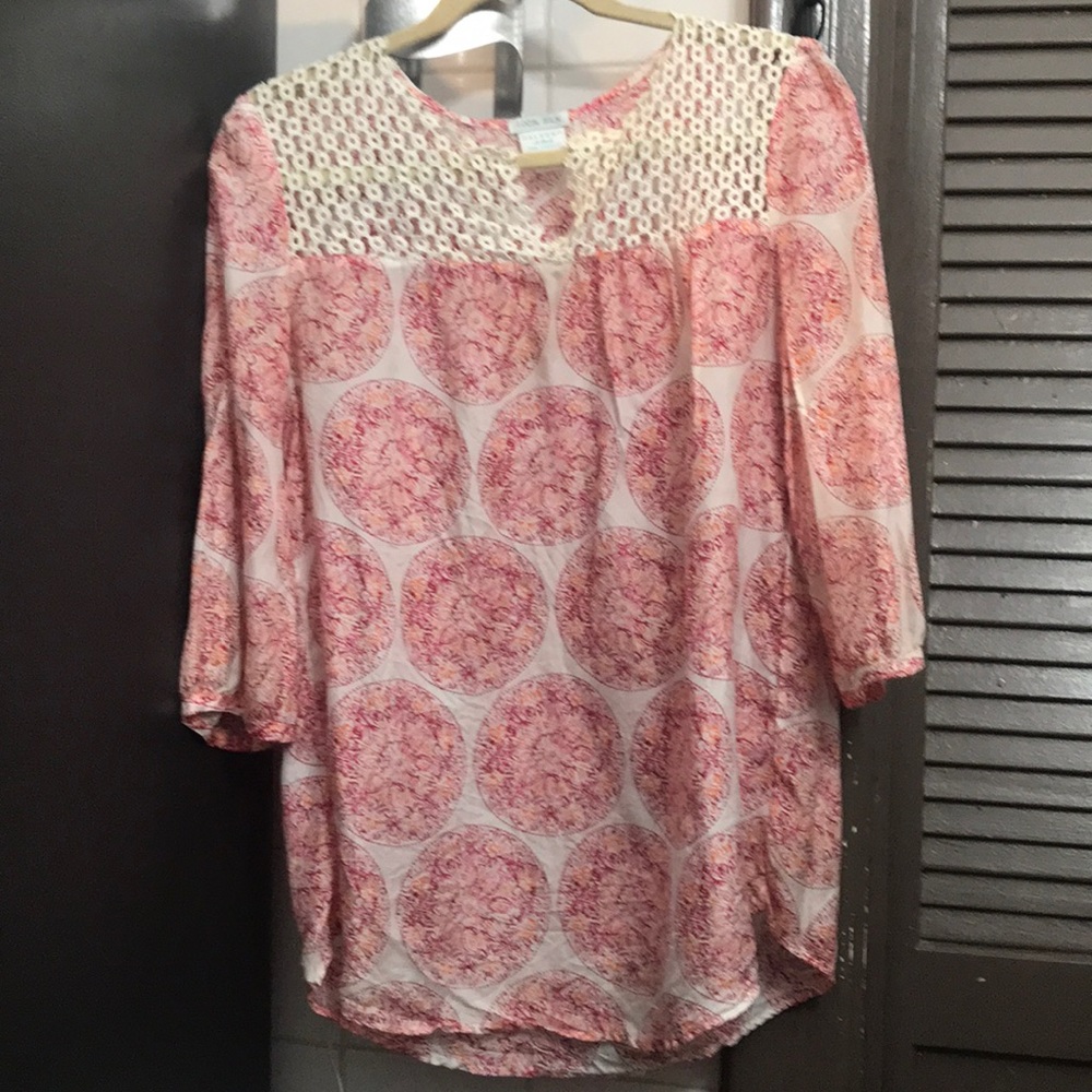 Calypso St Barth Silk Blouse size M